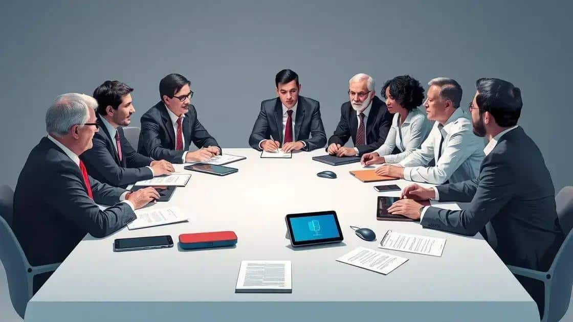 Key players shaping AI policy
