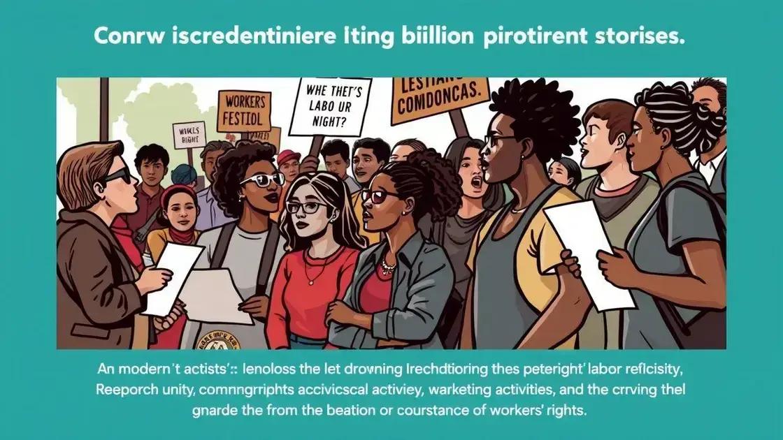the impact of labor stories on modern activism