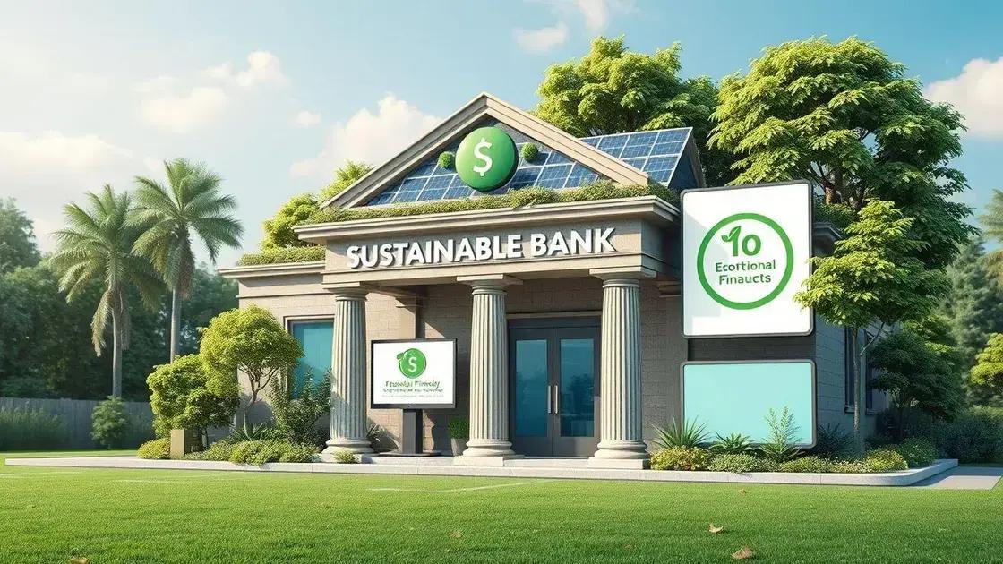 Sustainability trends in banking practices