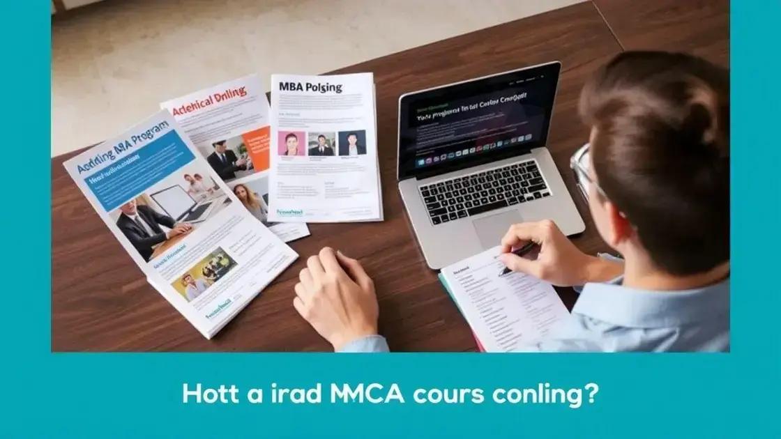 How to choose the right online MBA program