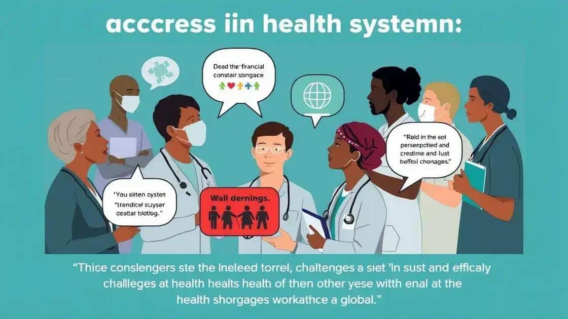 Challenges faced by health systems worldwide