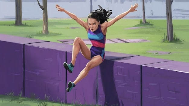 A digital illustration showcasing three scenarios: an athlete mid-run with energetic strides, a student deeply focused on studying at a desk, and an individual practicing yoga in a serene setting, each representing different energy needs and lifestyles.