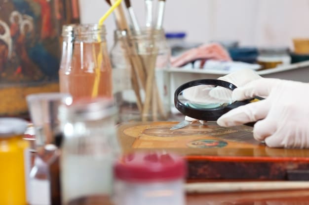 A laboratory setting with a scientist analyzing a skin sample under a microscope, with various skincare product bottles and scientific instruments visible in the background. The image emphasizes the scientific research and development aspect of the skincare industry.