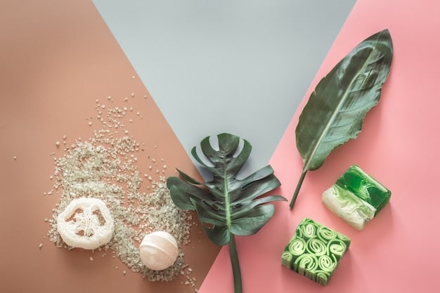 A split image showcasing two different skincare routines: one with minimal products and a natural approach and the other with a more extensive range of products and a focus on advanced skincare technology. The image illustrates the diversity in skincare preferences and approaches.