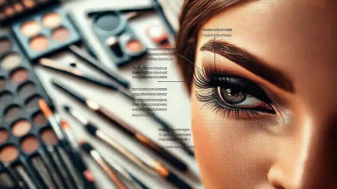 Step-by-step guide to creating a smokey eye