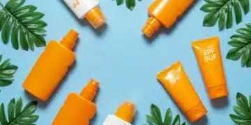 Assortment of US-approved SPF products for daily skincare routines