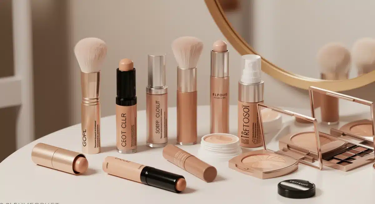 Soft sculpt makeup products and tools