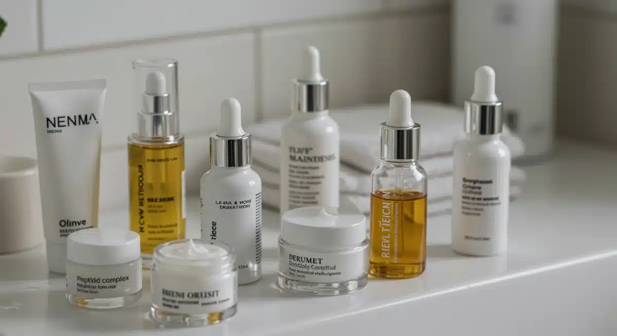 Advanced skincare serums for night routine