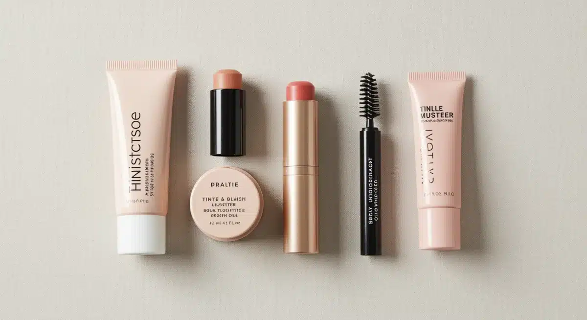 Essential minimal makeup products for 'clean girl' look
