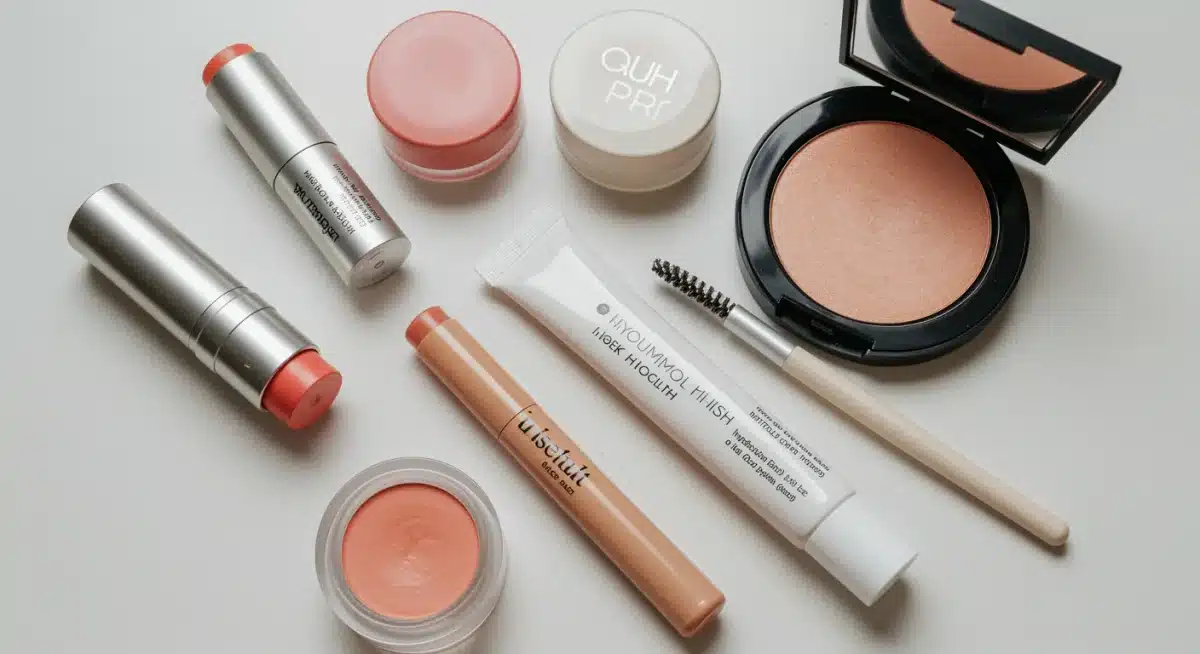 Essential minimalist makeup products for the 'Clean Girl' look