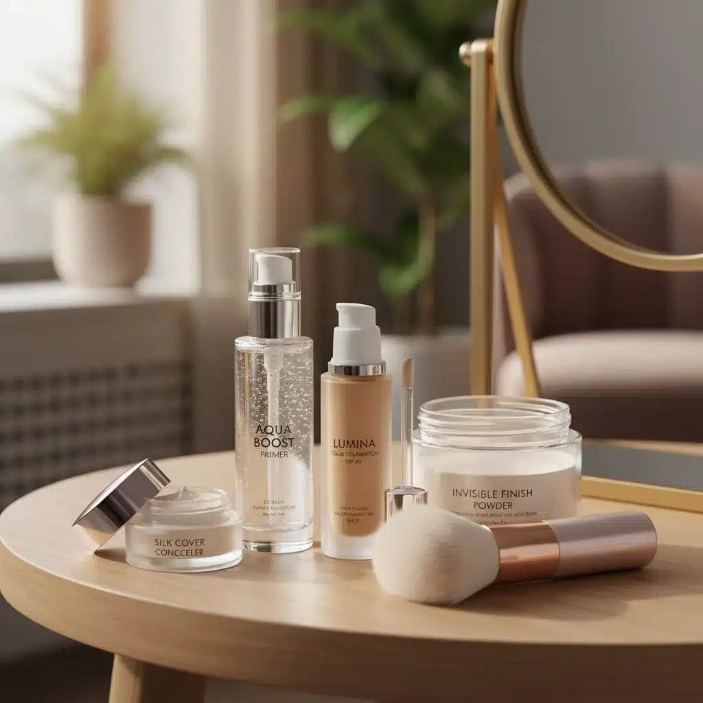 Essential skincare and makeup products for cloud skin