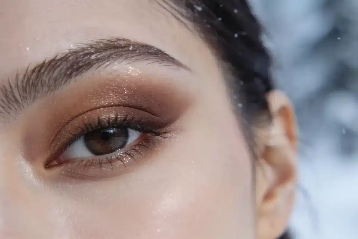 Suede Eyes Makeup Tutorial With Satin Brown Eyeshadow for Winter 2026