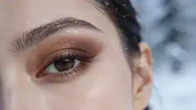 Suede Eyes Makeup Tutorial With Satin Brown Eyeshadow for Winter 2026